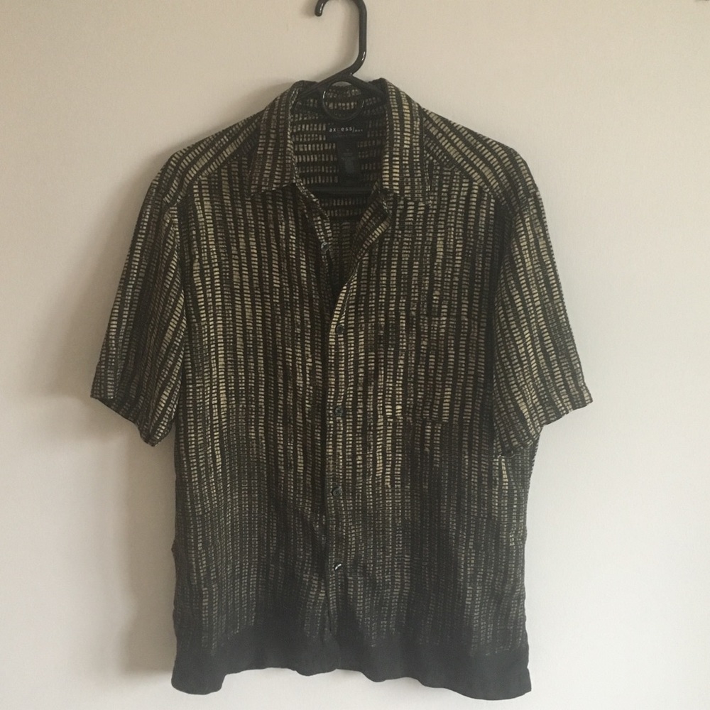 Button up T shirt